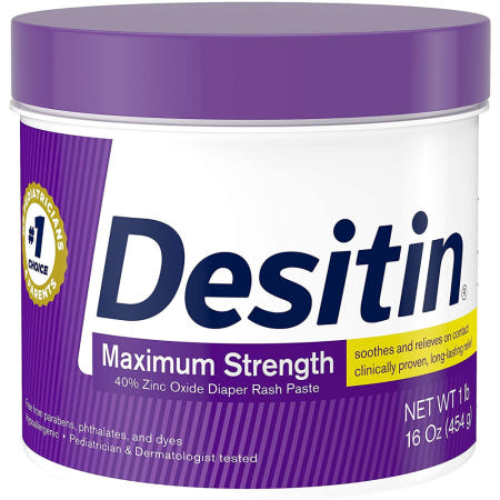 [해외]데시틴 맥시멈 스트렝스 기저귀 크림 454g Desitin Diaper Rash Maximum Strength