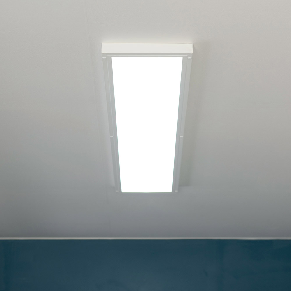 LED 데이온 슬림 직하 엣지 평판조명 1290x230 50W 주방인테리어