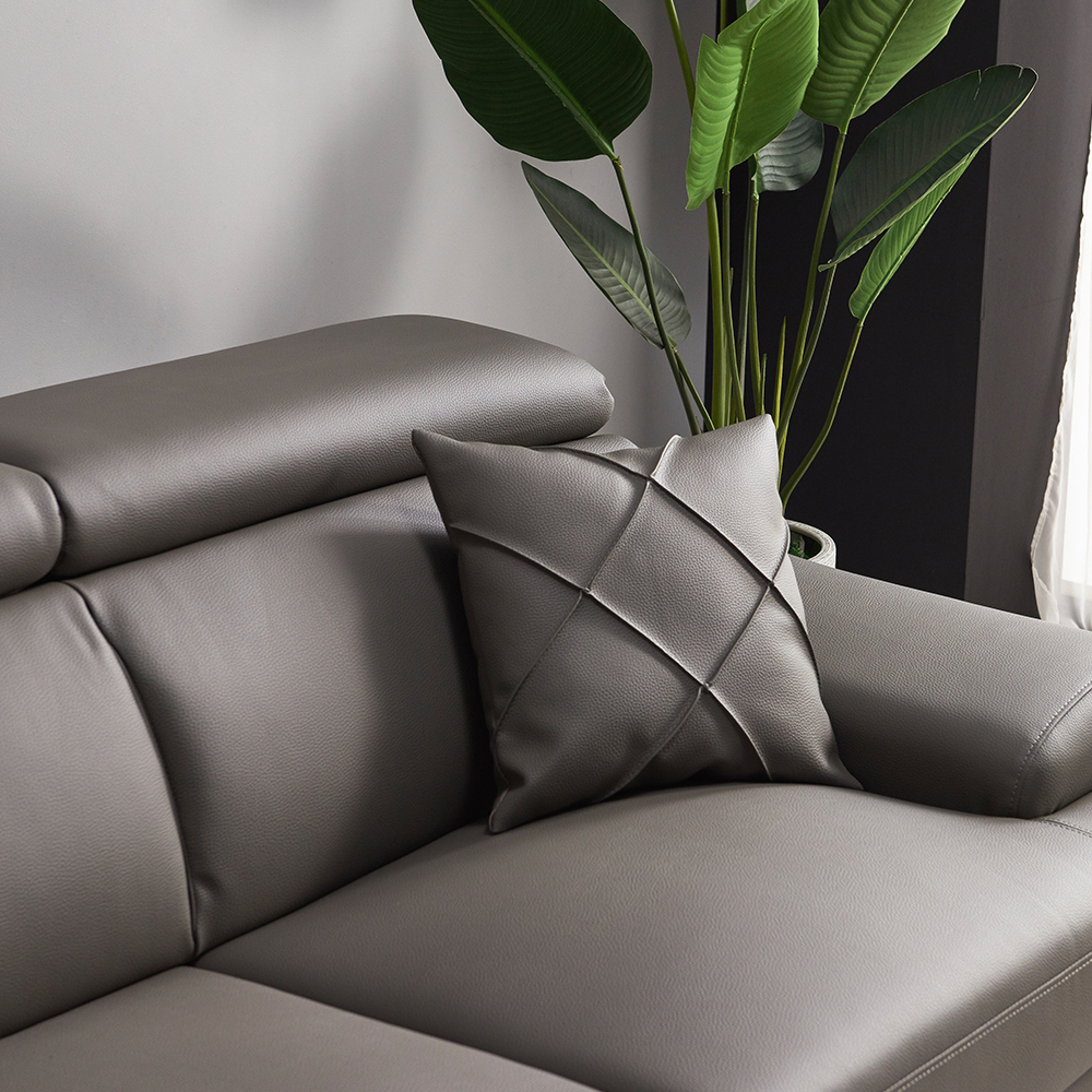 서광퍼니처 누고 신소재 가죽 3인용 소파 sk