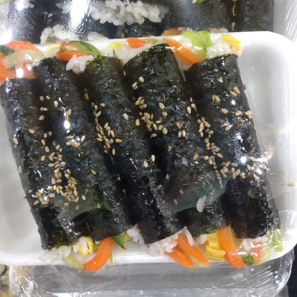 [대전 중구 배달] 꼬마김밥 5개 [태평 야호분식] : 동네시장 장보기