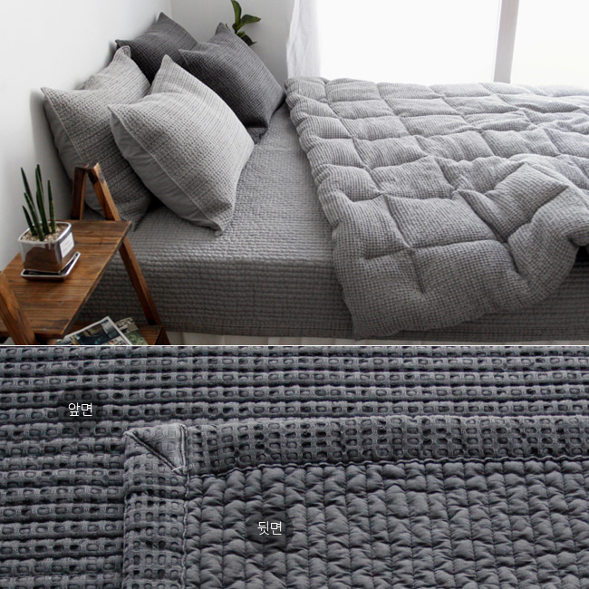 모달 와플 시크 패드