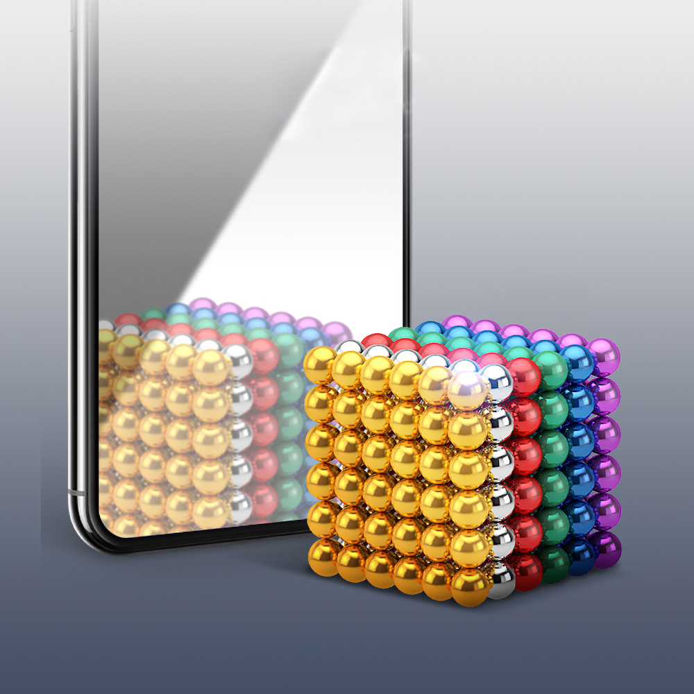 네오큐브 자석 블럭 8컬러 마그네틱볼 5mm 216+6 이미지 4
