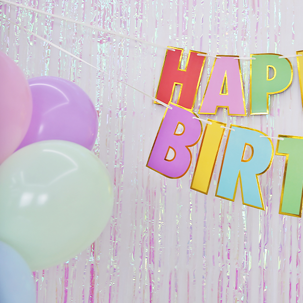 생일 파티 가랜드 생일 축하 이벤트 마카롱 이미지 6