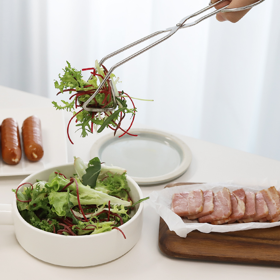무디타 스텐 마스터 삼각 집게 24cm + 스텐 미니집게 / 요리용 셀러드용 다용도핀셋 - 상세 이미지 4