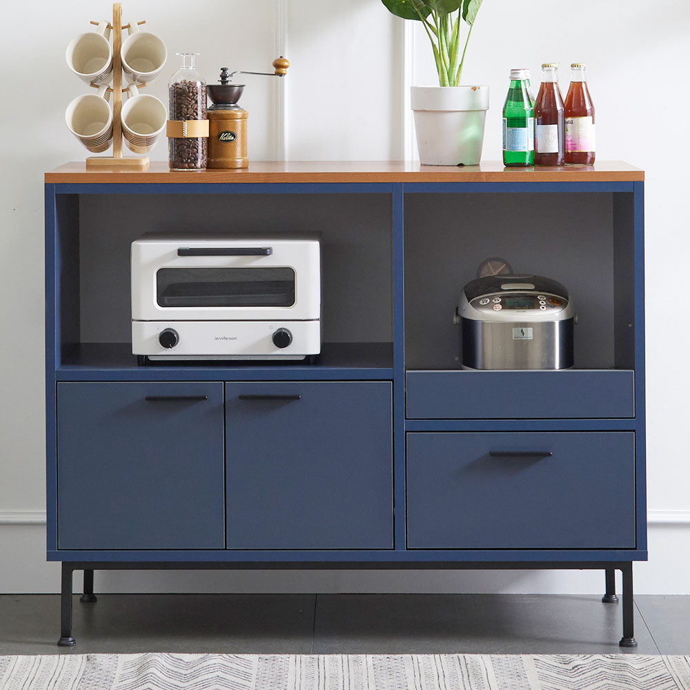 루카스 와이드 렌지대 전자렌지 수납장 밥솥다이 1000