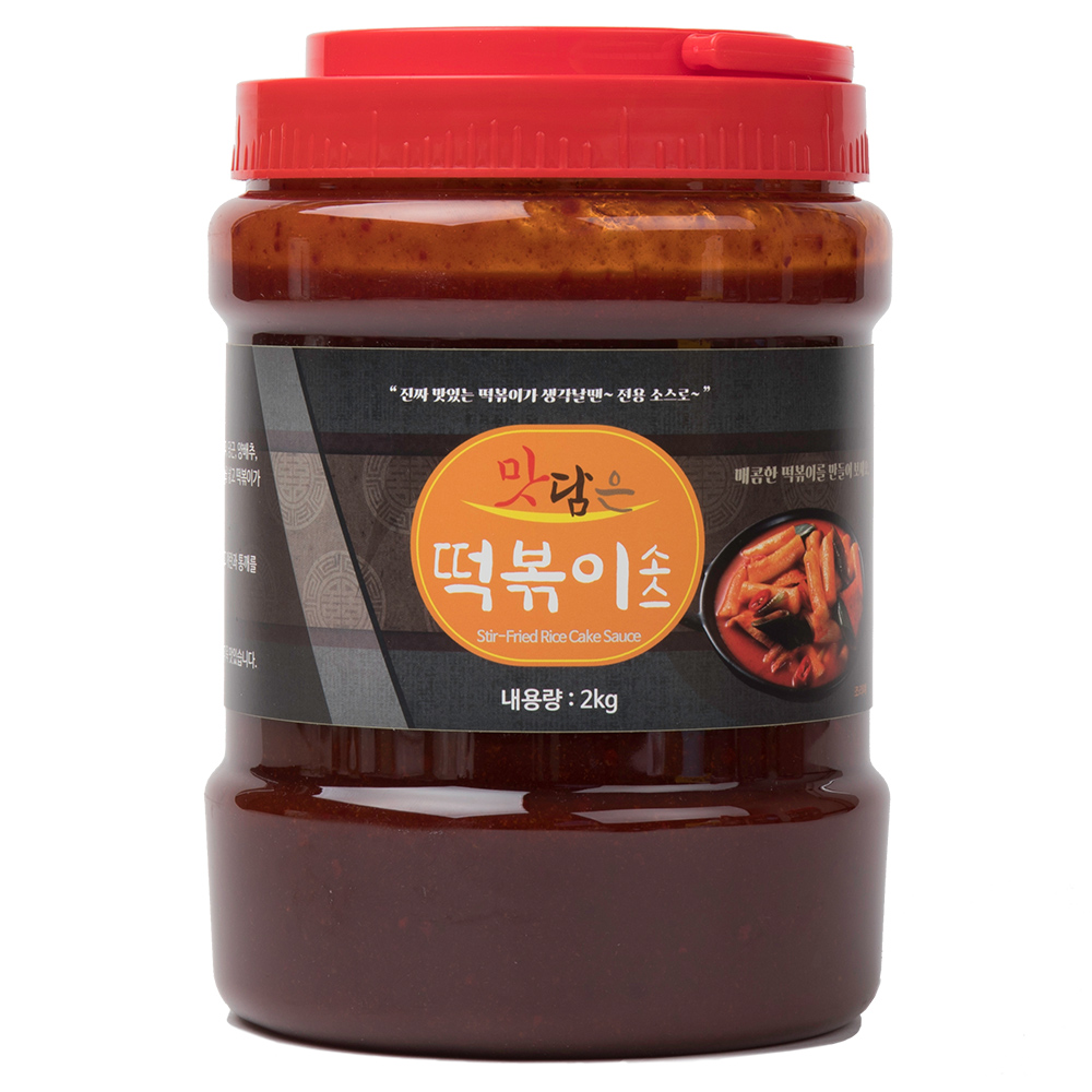 맛담은 떡볶이소스 2kg 1개 - 상품 이미지