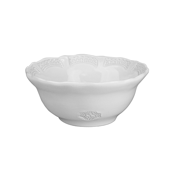 이태리 VBC까사 인칸토 빈티지 수입 그릇 / 대접 15cm, 레이스 - 메인 이미지