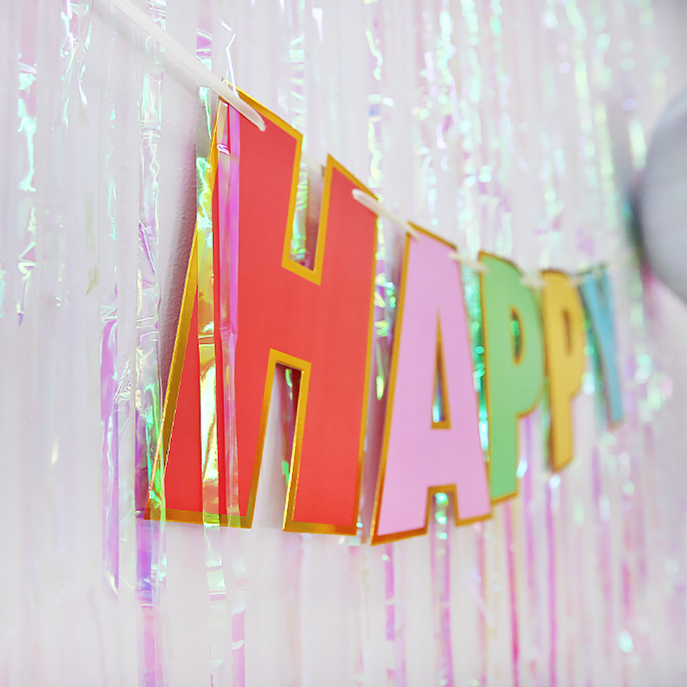 생일 파티 가랜드 생일 축하 이벤트 마카롱 - 상세 이미지 5