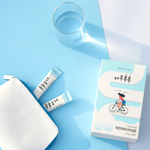 하루톡톡 차전자피환 식이섬유 변비움직빵 복부비만 120포, 120개 이미지 2