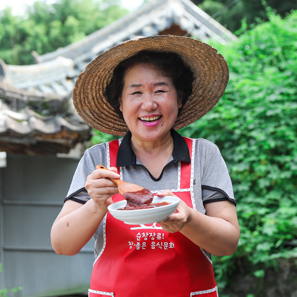 옛날 고추장 찹쌀 집 시골 국산 1kg 순창 이기남