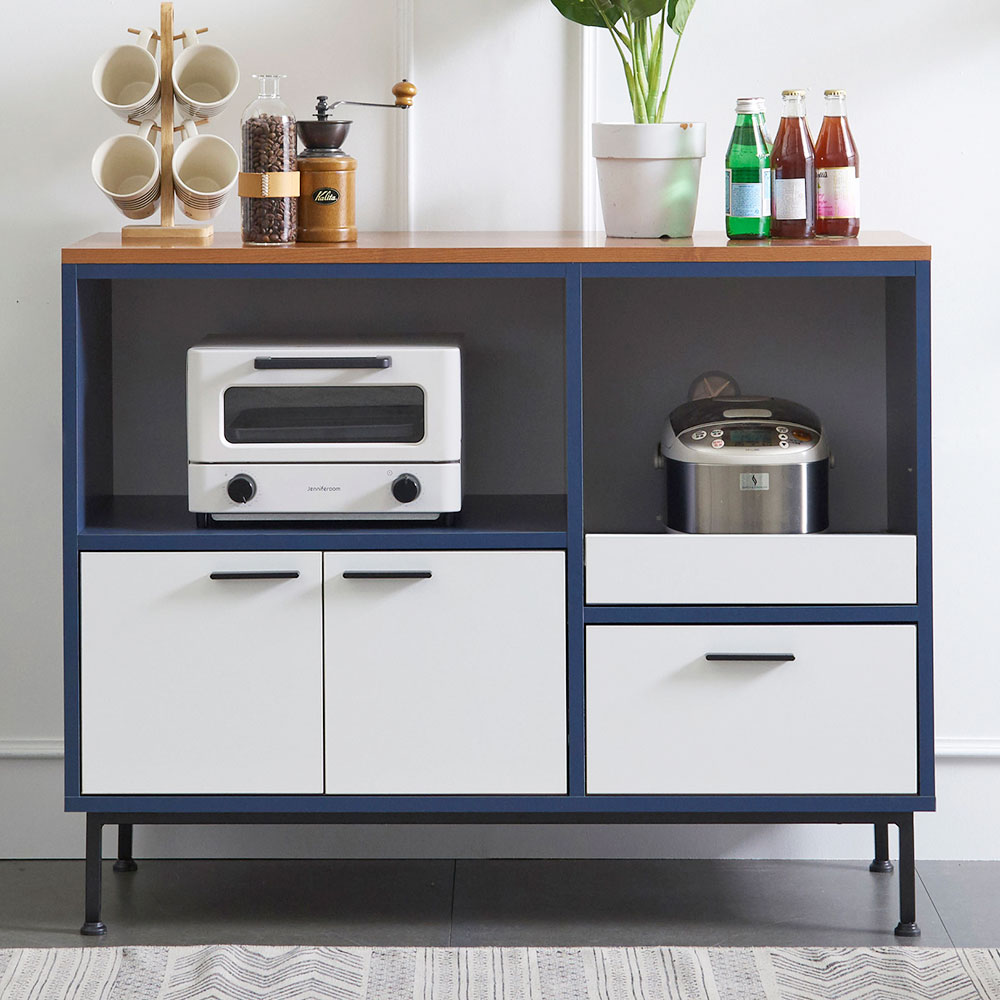 루카스 와이드 렌지대 전자렌지 수납장 밥솥다이 1000