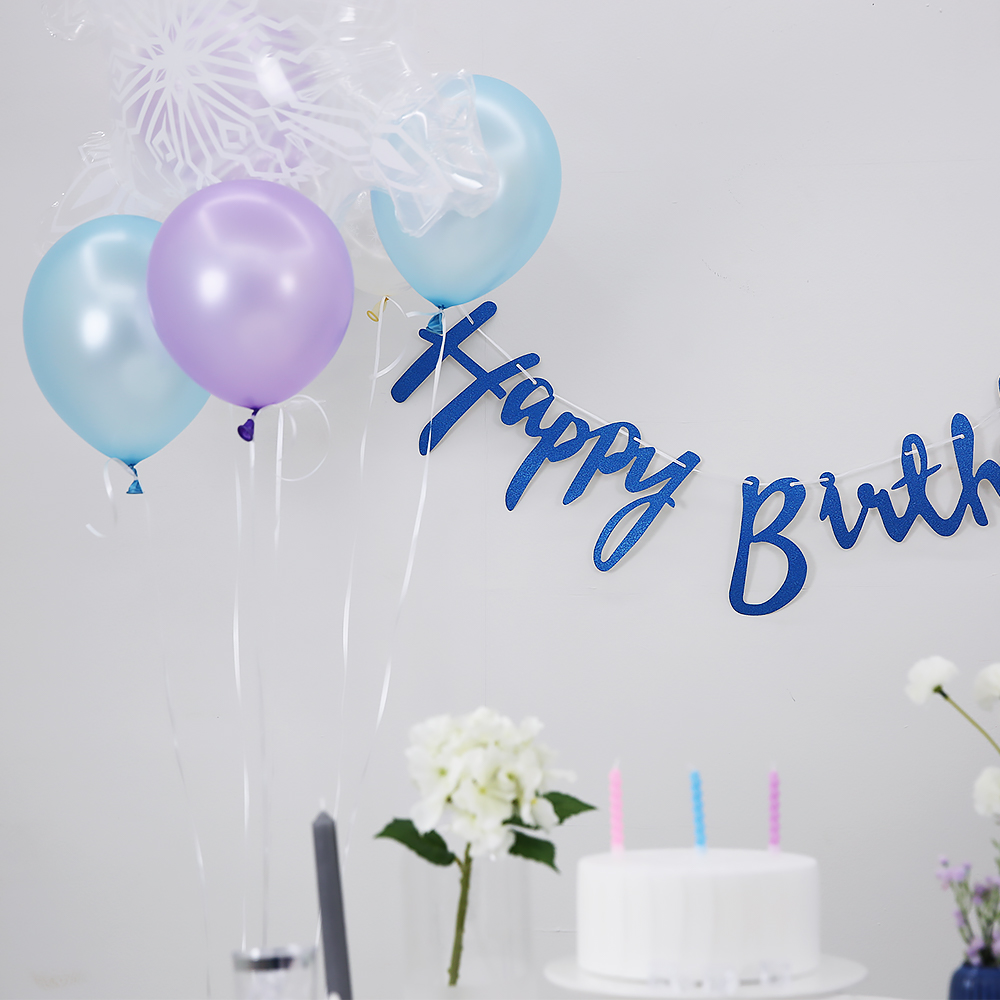 생일 파티 가랜드 생일 축하 이벤트 엘사 - 상세 이미지 2