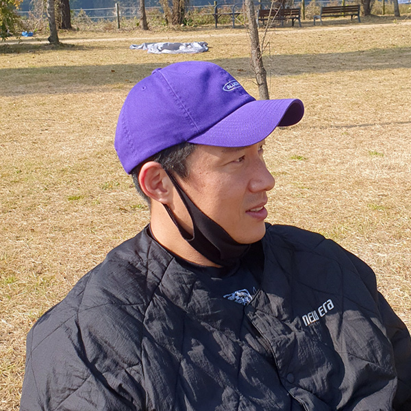여자볼캡 남자모자 운동모자 블루에디트 - 상세 이미지 2