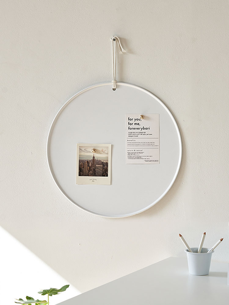 원형 마그넷보드 벽걸이액자 인테리어 벽장식