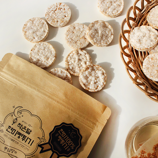 풍심당 작은달 현미 뻥튀기 100g