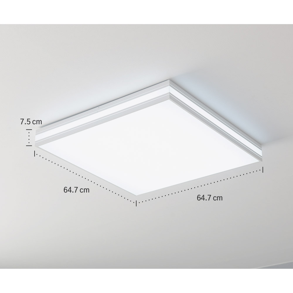 LED 톰토르 거실등 일체형 120W 화이트 이미지 6
