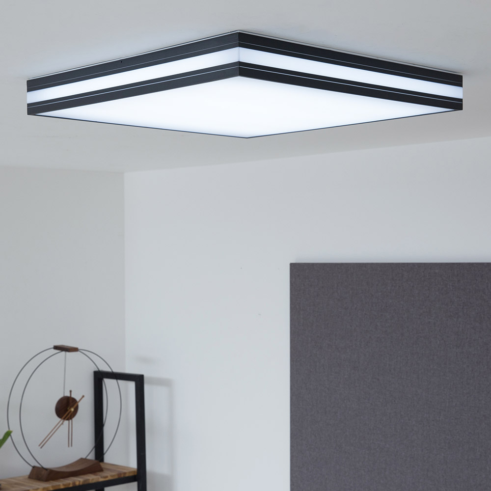 LED 톰토르 거실등 일체형 120W 화이트 - 상세 이미지 3