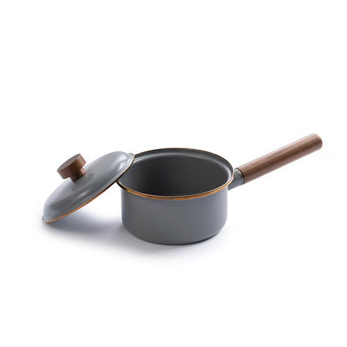 베어본즈 리빙 에나멜 소스팬 캠핑 편수 냄비 중탕 밀크팟 17cm - 상세 이미지 2