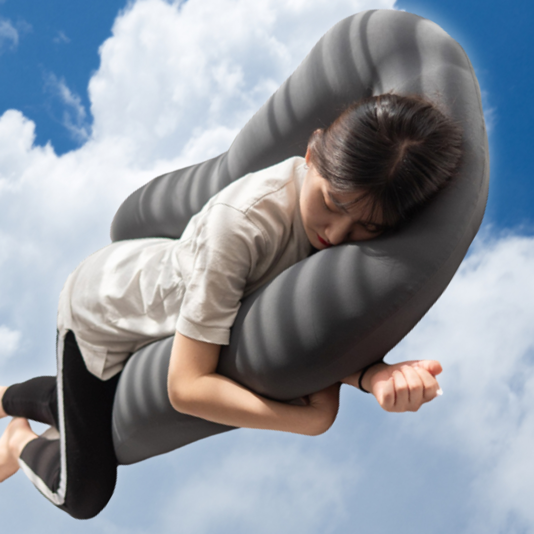 U자바디 필로우 쫀득쿠션 옆으로자는 베개 성인애착인형 찹쌀떡 쿠션 대형 긴 플로우 바나나