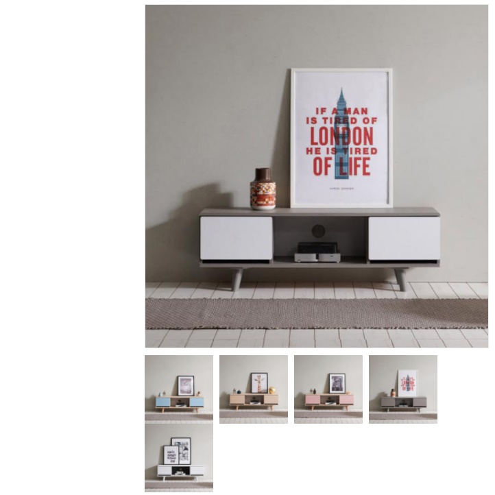 오디오장식장 안방티비장 고급 원룸 미니 티비다이 1200