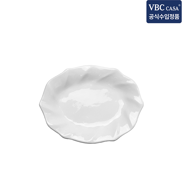이태리 VBC까사 인칸토 오벌플레이트(S) 러플 14cm - 상세 이미지 2