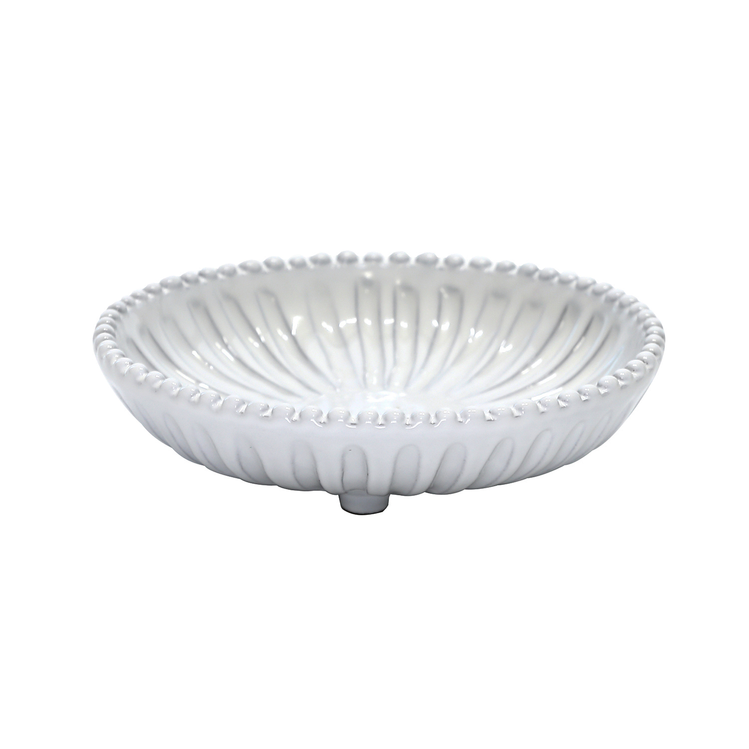 이태리 VBC까사 인칸토 풋티드 라운드볼 15.5cm - 메인 이미지