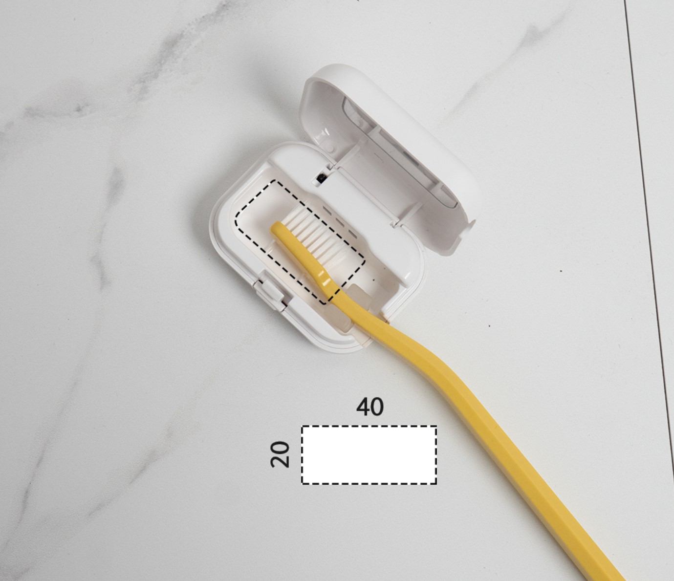 1인용 칫솔살균기 USB 휴대용 미니 칫솔살균기  - 상세 이미지 3