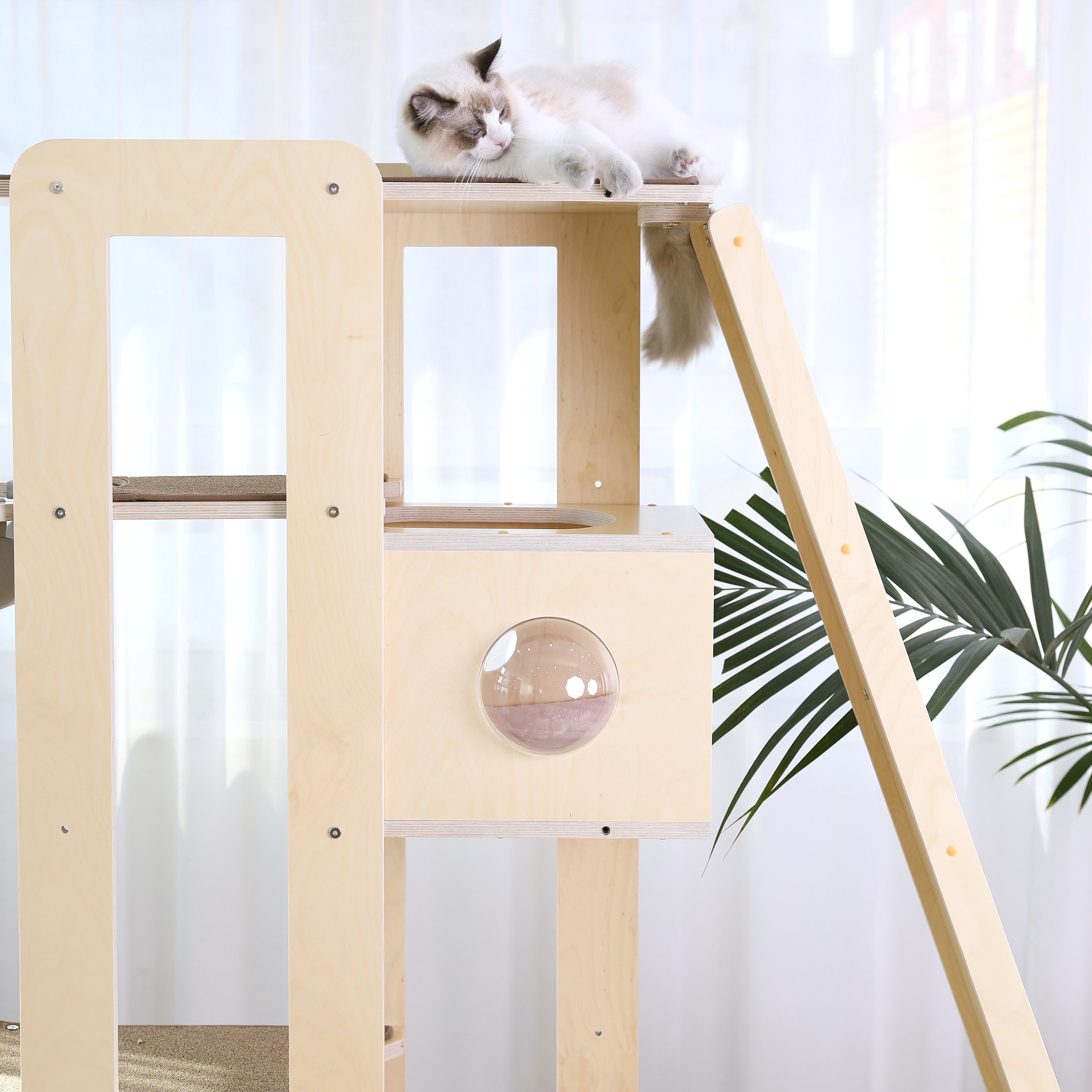 캣돌 모모타워 캣타워 캣폴 2번 세트구성