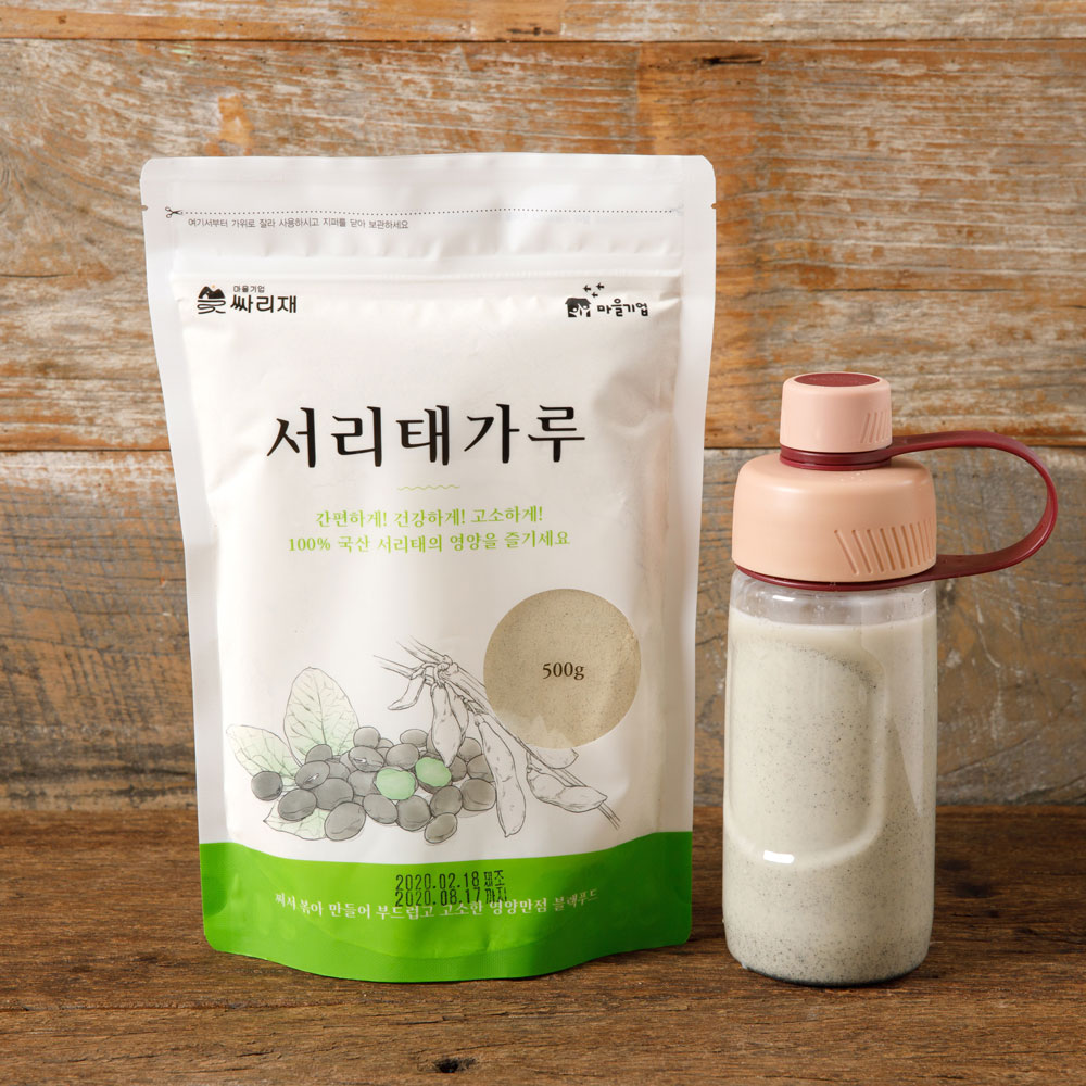 싸리재 검은콩가루 쪄서 만든 국산 서리태가루 500g, 1개 - 상세 이미지 5