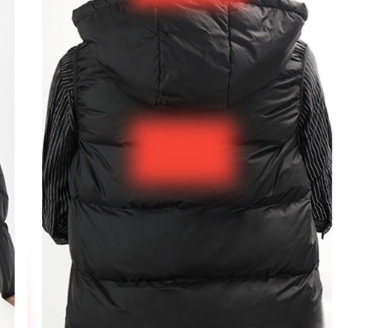 남성 여성 국민 발열조끼 방한 열선 조끼 온열 - 상세 이미지 3
