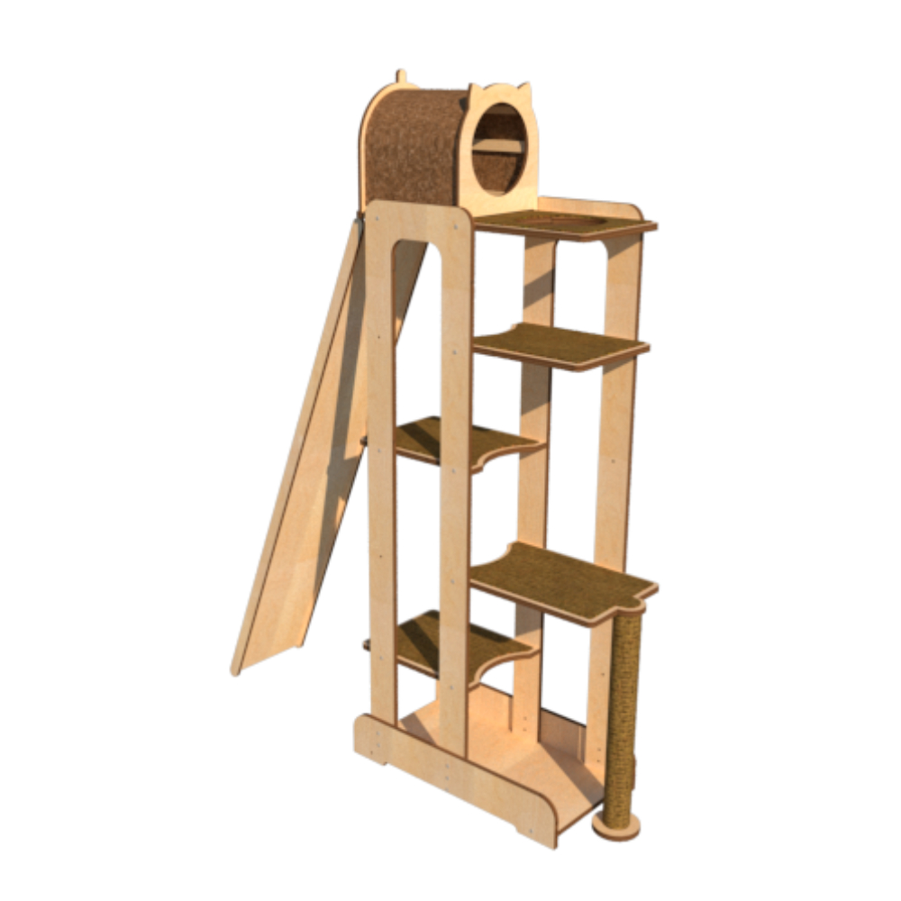 캣돌 모모타워 캣타워 캣폴 2번 세트구성