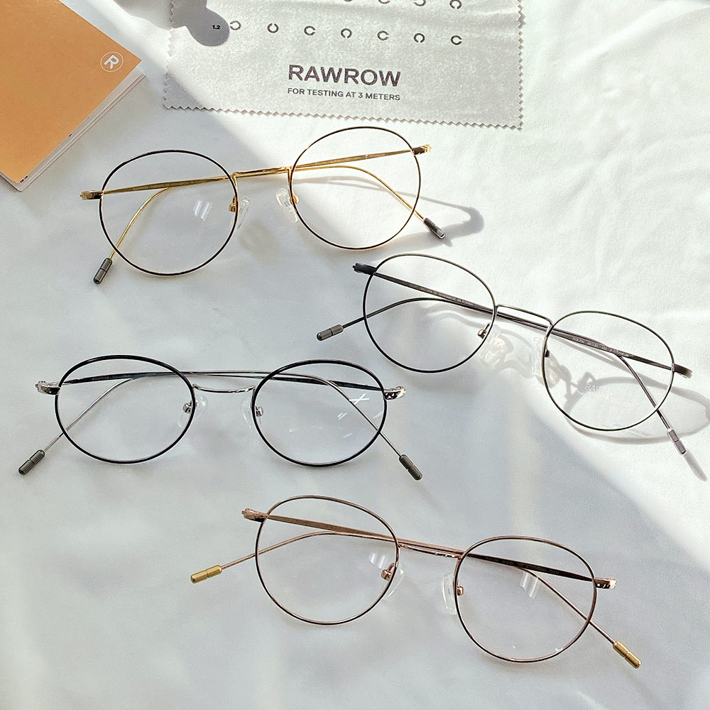로우로우 안경 R EYE 100 105 140 200 205 초경량 베타티타늄 남자 여자 제품 이미지