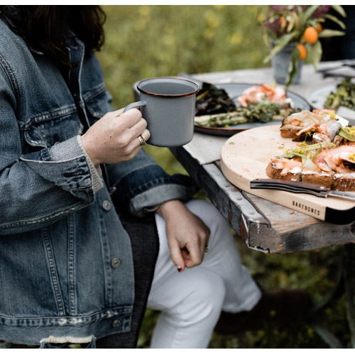 베어본즈 에나멜 딥플레이트 2p 세트 캠핑 큰 접시 그릇 식기 법랑