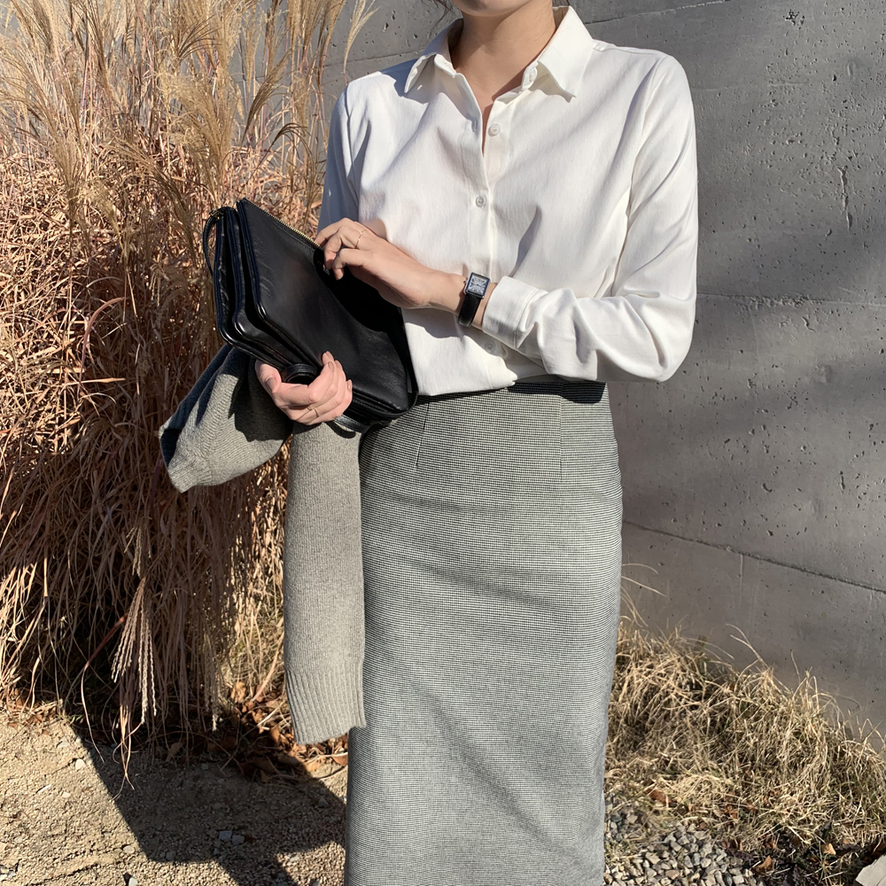 루즈핏 기모 여성 셔츠 블라우스 면 하객 정장 우먼겨울셔츠 여자 화이트셔츠 남방 드뮤어룩