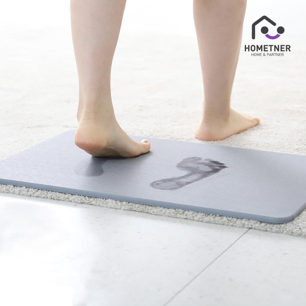 홈트너 단단한 규조토 욕실 주방 화장실 싱크대 미끄럼방지 중형 M 디자인 발매트