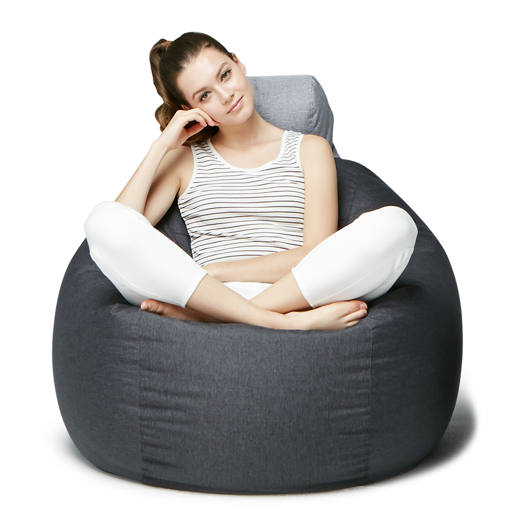 [리퍼브] 폴리몰리 빈백소파 1인용 대형 104K 좌식 수유 쇼파 쿠션 (풋스툴 별도)