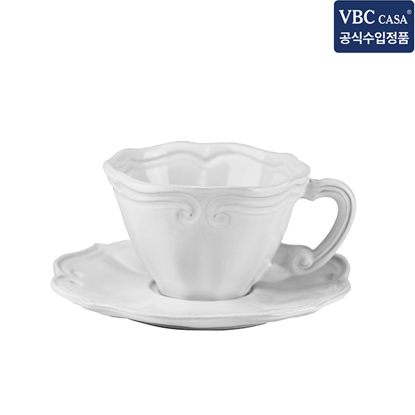 이태리 VBC까사 인칸토 티컵/소서 세트 바로크 12cm - 상세 이미지 2
