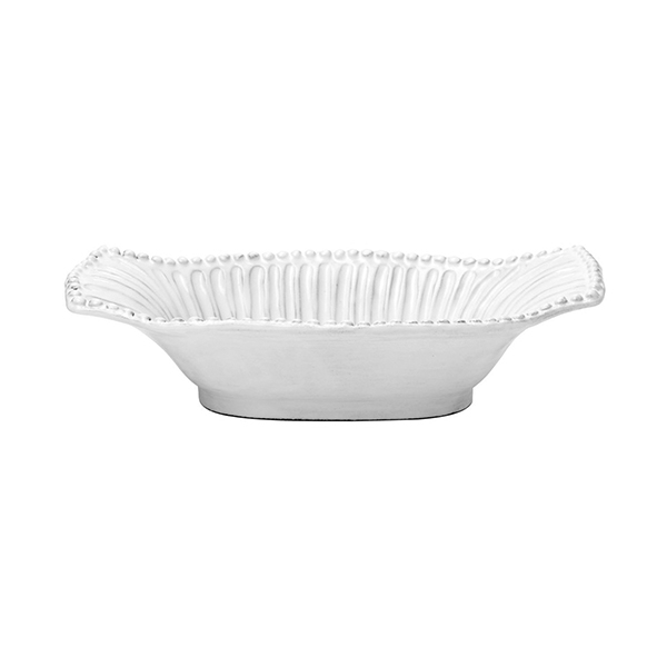 이태리 VBC까사 인칸토 빈티지 수입 그릇 / 그라탕볼 26cm, 스트라이프 - 메인 이미지