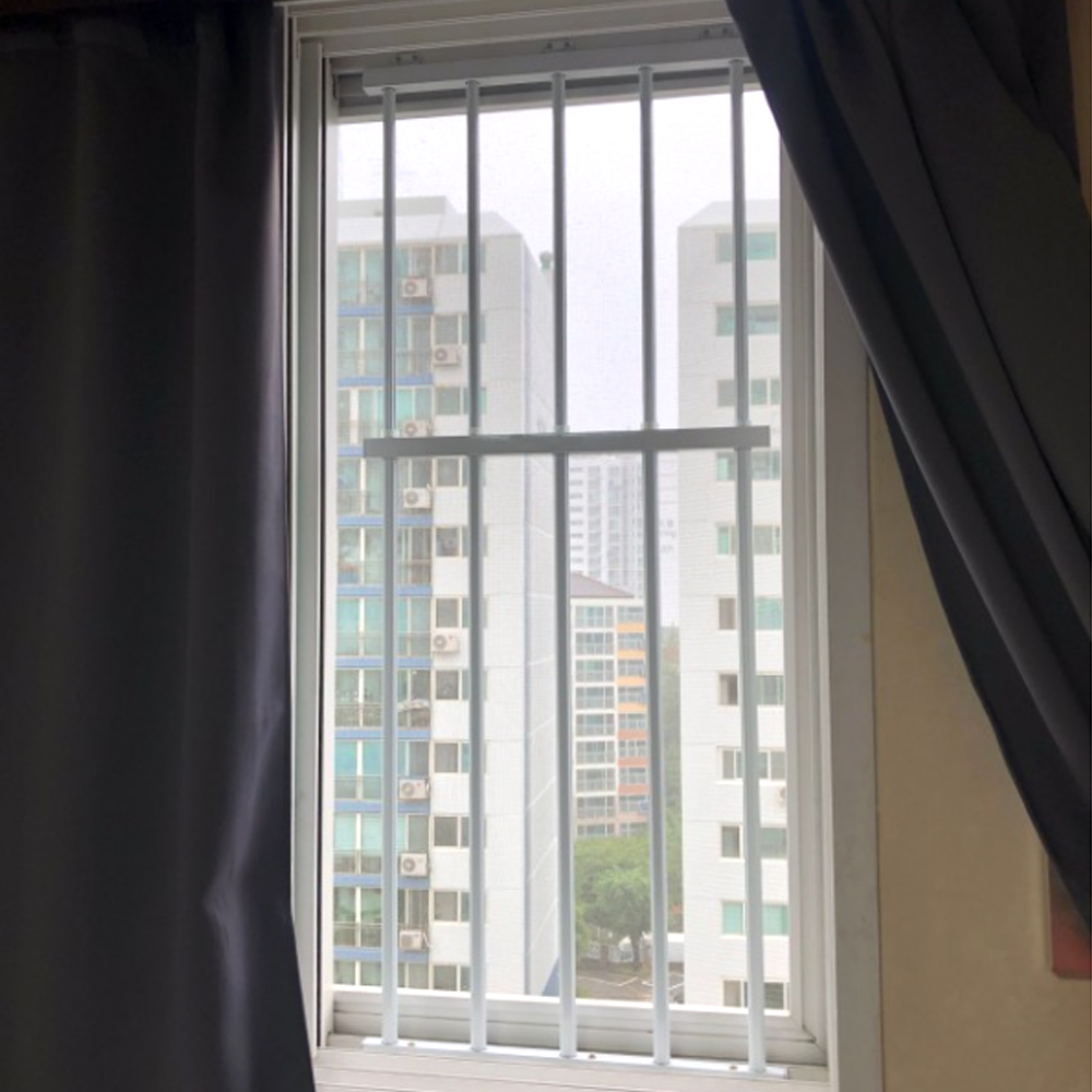 창문 안전바 슬라이딩방범창 추락방지 알루미늄 방범창 자가설치 어린이집 요양원 유치원 - 상세 이미지 2