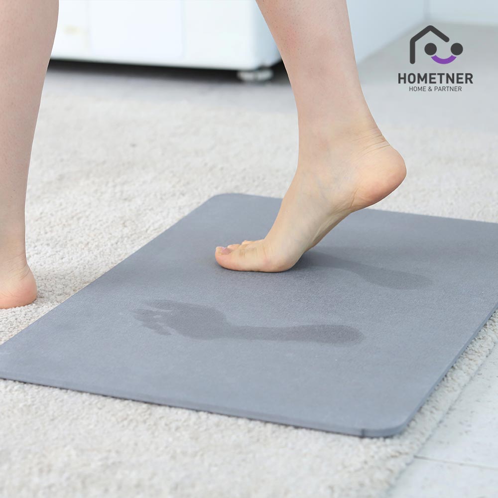 홈트너 단단한 규조토 욕실 주방 화장실 싱크대 미끄럼방지 중형 M 디자인 발매트