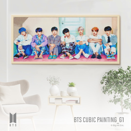 BTS Cubic Painting Group Picture - MOTS Persona