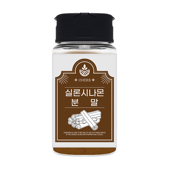 Alba등급 실론 시나몬가루 계피가루 파우더 40g - 메인 이미지