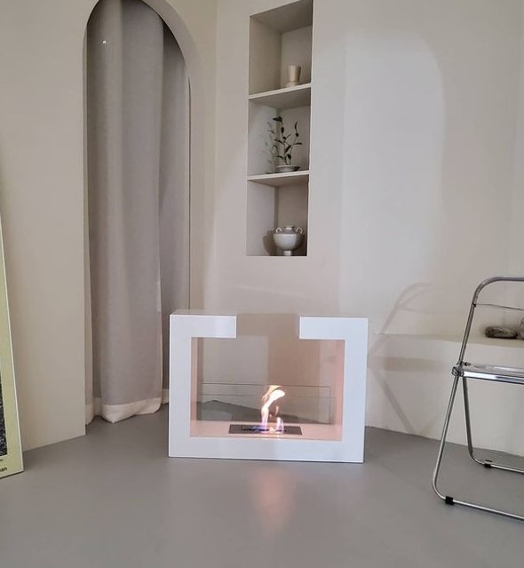 CH.3 손담비 경수진 불멍난로 테이블  화로 에탄올 화로 벽난로 캠핑 벽난로 스탠딩 바이오 사이드