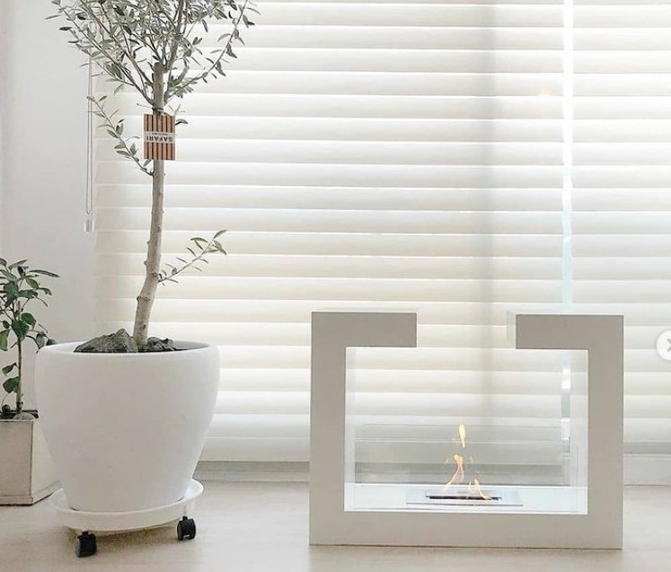 CH.3 손담비 경수진 불멍난로 테이블  화로 에탄올 화로 벽난로 캠핑 벽난로 스탠딩 바이오 사이드