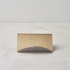 라운드 메탈 골드 명함꽂이 거치대 홀더(이니셜각인) 실사용 후기 | 효과 있을까? - 상품 이미지 4