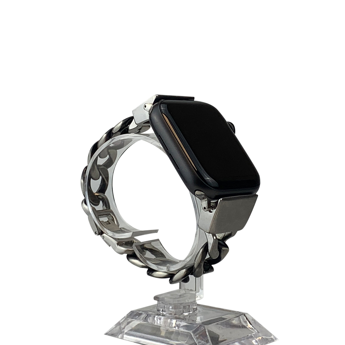 애플워치 스트랩 메탈 실버 유광 무광 체인 줄 밴드 42mm 44mm 호환 자체제작 맞춤제작 이미지 7