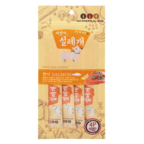 강아지 츄르 이맛이 설레개 연어 피부 4p - 상세 이미지 4