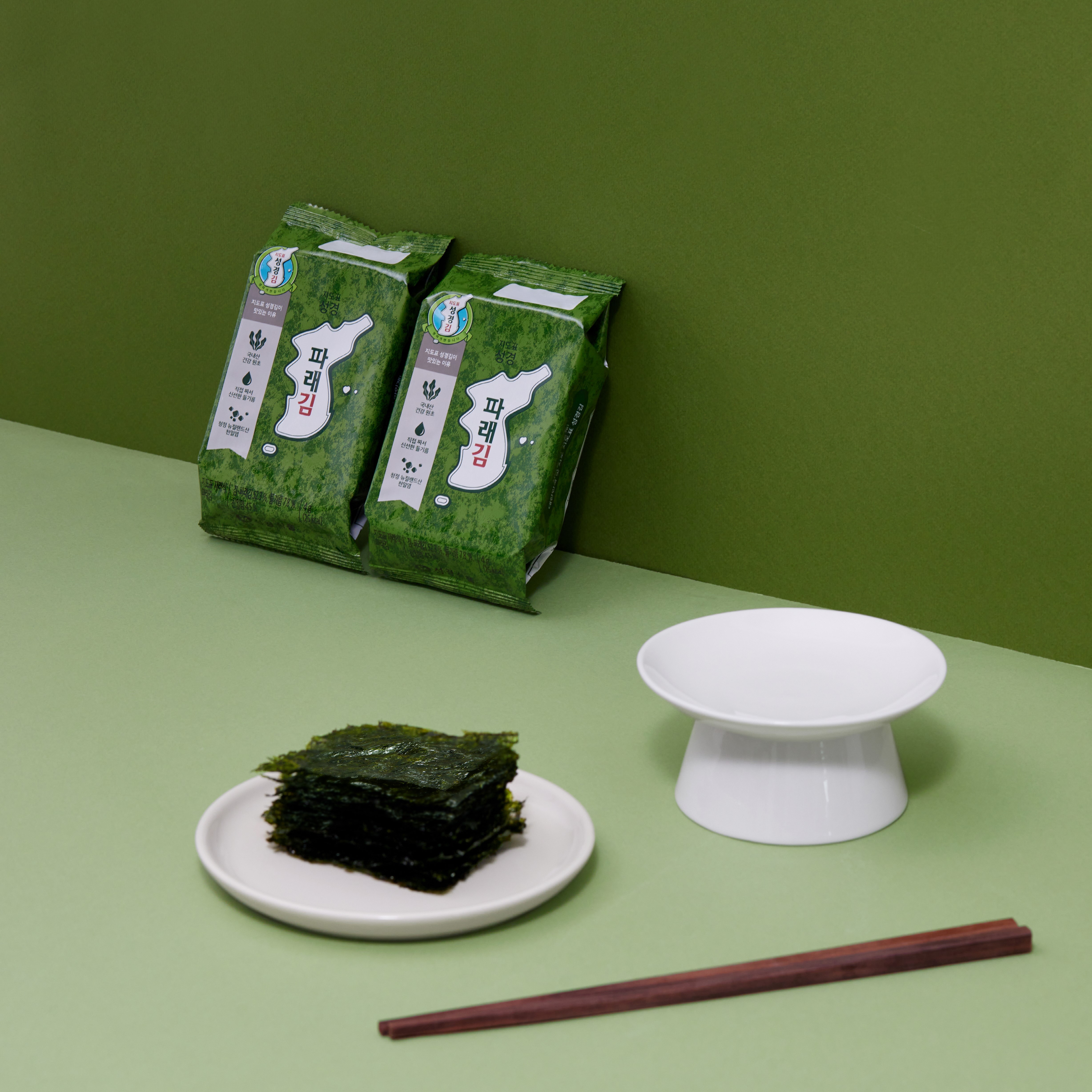 성경김 파래 식탁김 재래 조미 도시락 맛있는 김 16개입, 3개 이미지 3