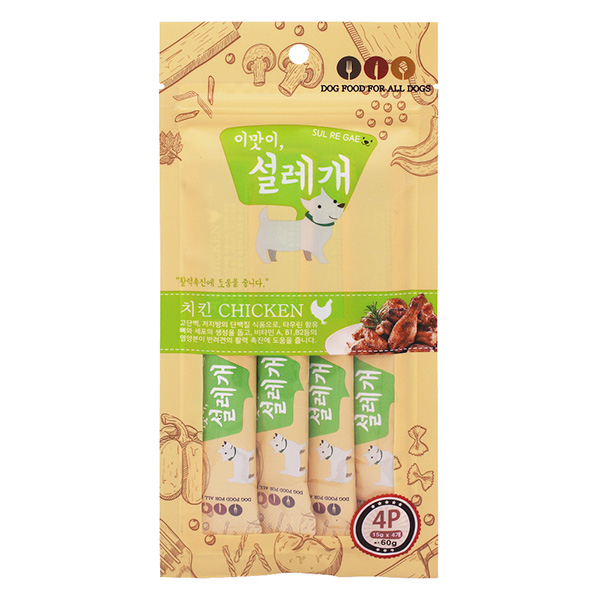 강아지 츄르 이맛이 설레개 연어 피부 4p - 상세 이미지 2