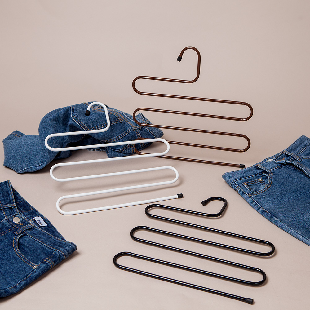 틈새 5단 바지걸이 신박한정리 정장바지 하의걸이